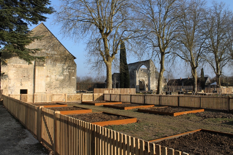 Amenagement des jardins du Prieure de Saint Cosme9