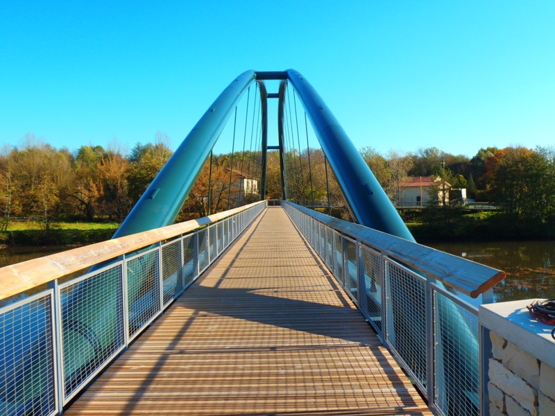 passerelle en pin traite 010109