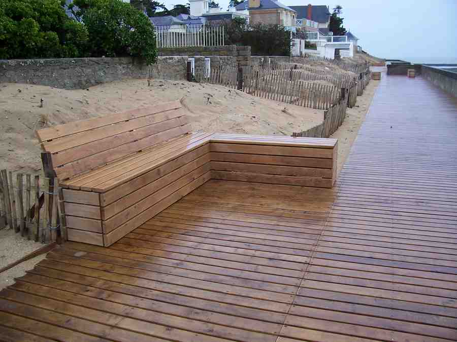 Estacade bois St-nazaire Pornichet