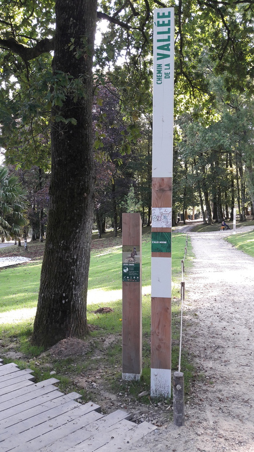 Mats directionnels - Parc de BRANFÉRÉ