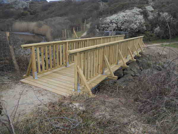 Passerelle bois - ARZON