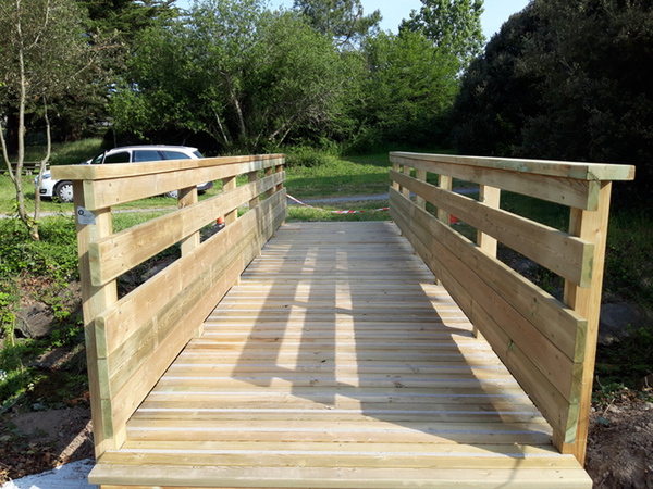 Passerelle bois - BRETIGNOLLES