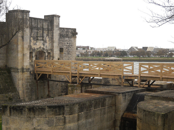 Passerelle bois - LA ROCHELLE