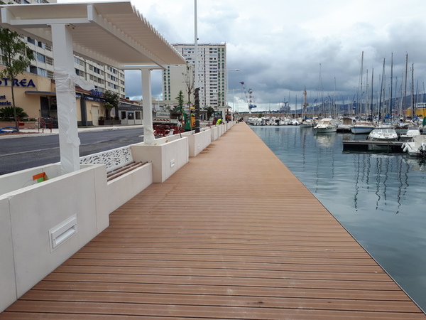 Platelage en bois - TOULON